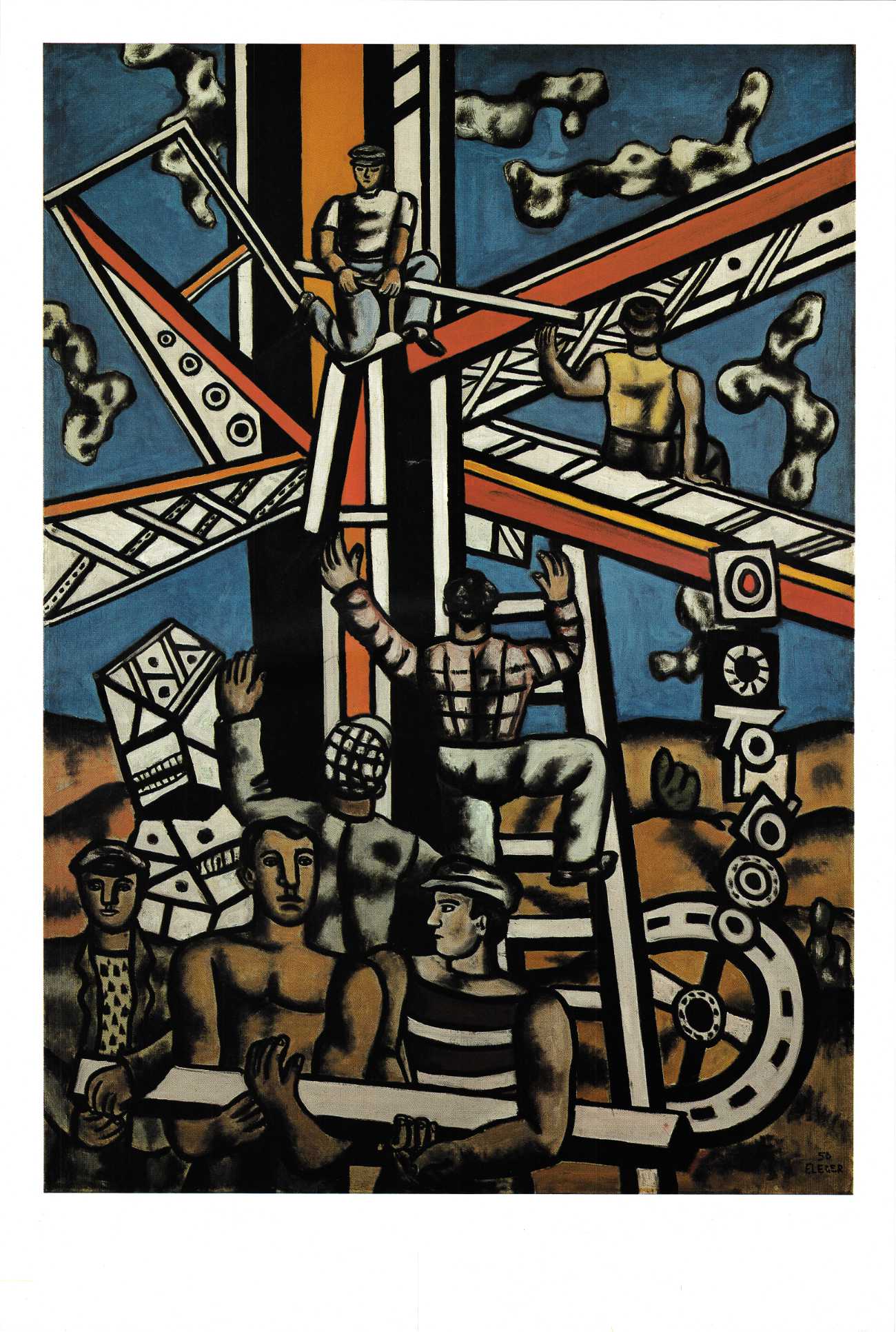 Leger, Fernand - The Construction Workers, 1980