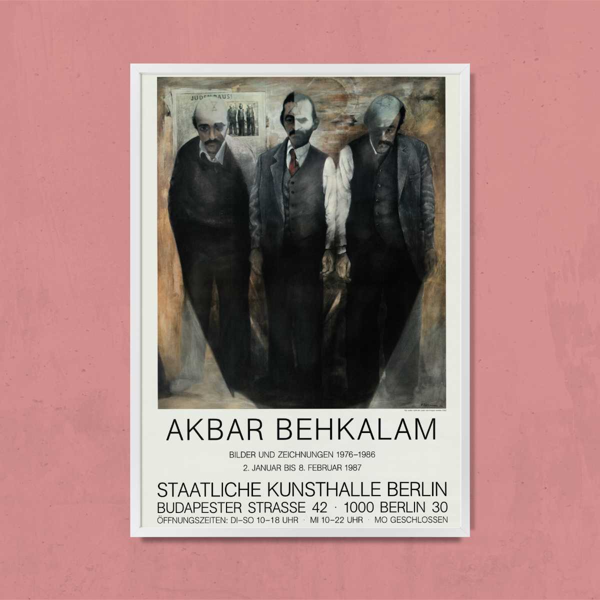 Behkalam, Akbar - Bilder und Zeichnungen 1976-1986 - Wir wollen nicht die Juden von morgen werden, 1986