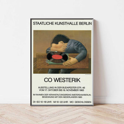 Westerik, CO - Ausstelungsplakat Staatliche Kunsthalle Berlin, 1983