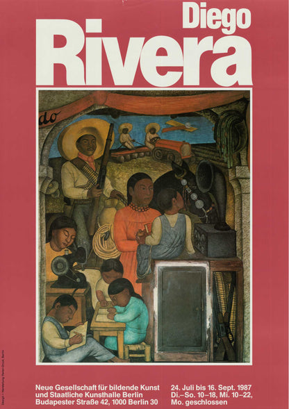 Diego Rivera - Staatliche Kunsthalle Berlin, 1987