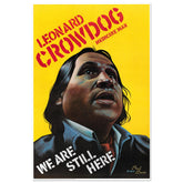 Portrait of Leonard Crowdog by Paul Davis, 1977