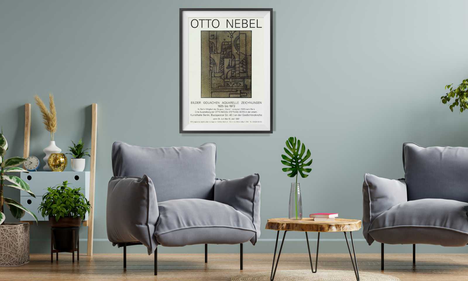 Otto Nebel - Bilder, Gouachen, Aquarelle, Zeichnungen (1925-1973), Otto-Nebel-Stiftung Bern, 1997