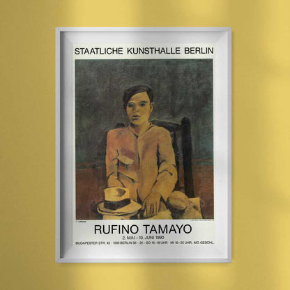 Tamayo, Rufino - Ausstellungsplakat Staatliche Kunsthalle Berlin, 1980