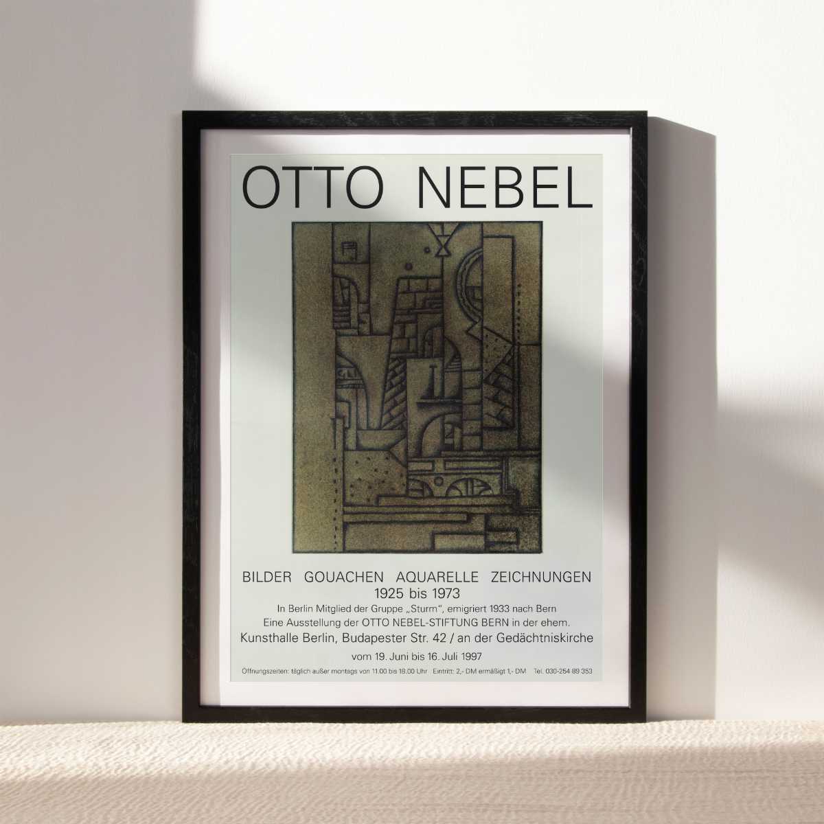 Otto Nebel - Bilder, Gouachen, Aquarelle, Zeichnungen (1925-1973), Otto-Nebel-Stiftung Bern, 1997
